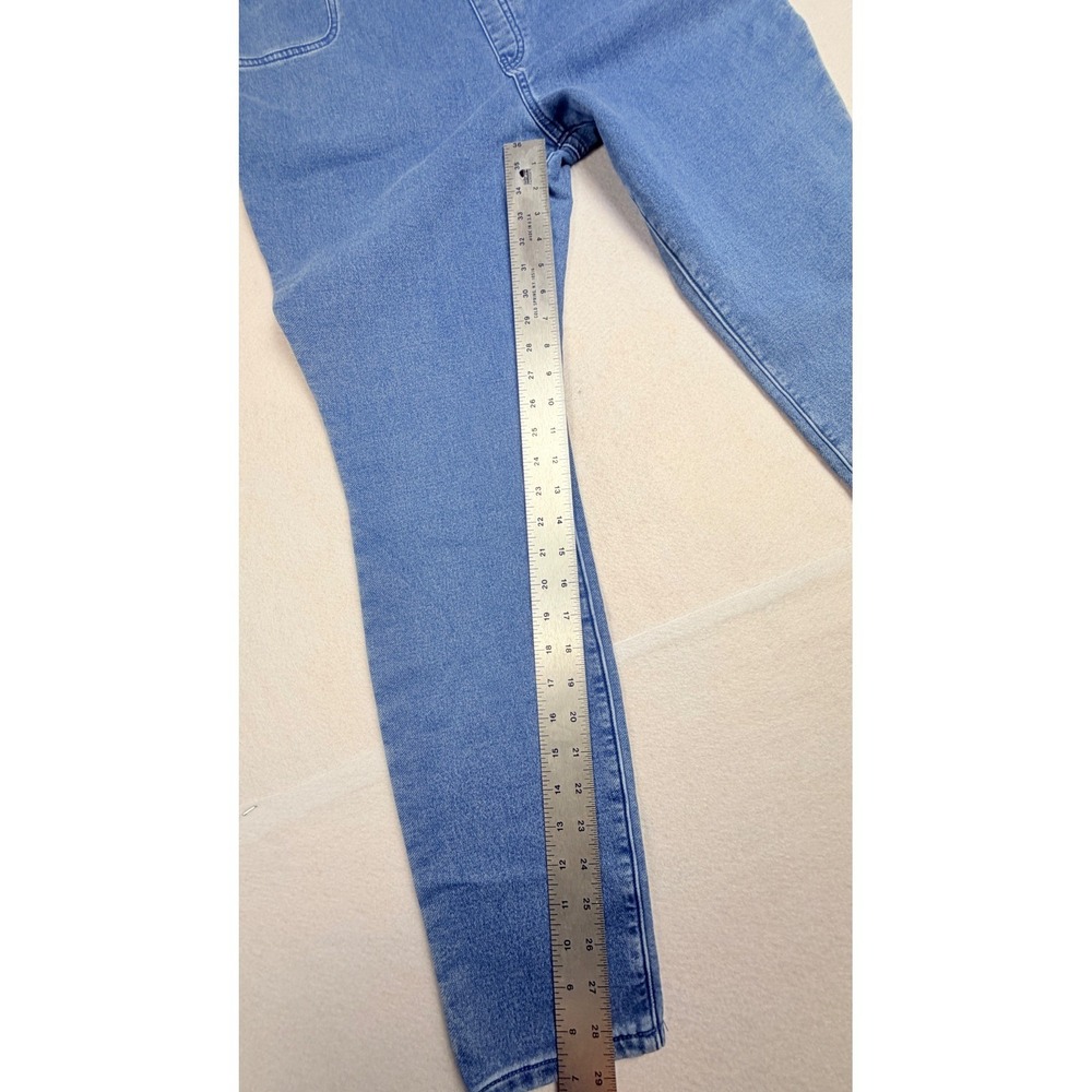 Time and Tru Women XXL 20 Vibrant Med Wash High Rise Skinny TT Jegging Denim - Picture 3 of 6